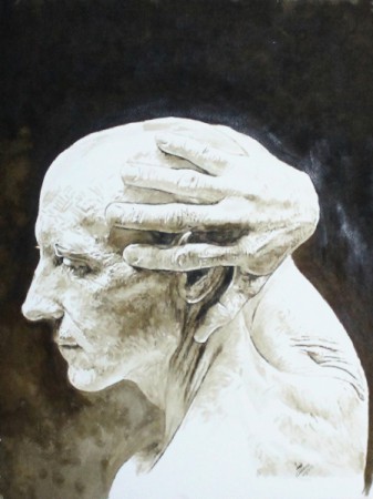 sobre papel ARCHES 300 g - 31 cm x 41 cm