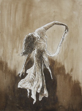 Em papel "ARCHES" 300g 31cm x 41cm